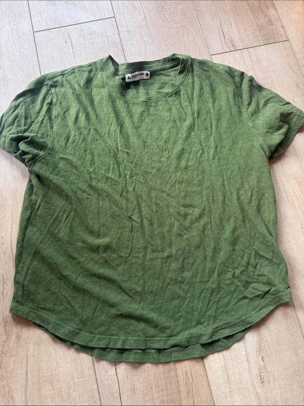 american giant women’s hemp tshirt